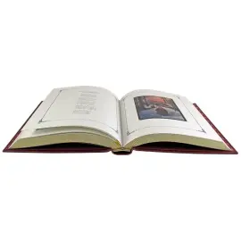 Книга в кожаном переплете "Рождественские стихи" Книга в кожаном переплете "Рождественские стихи"